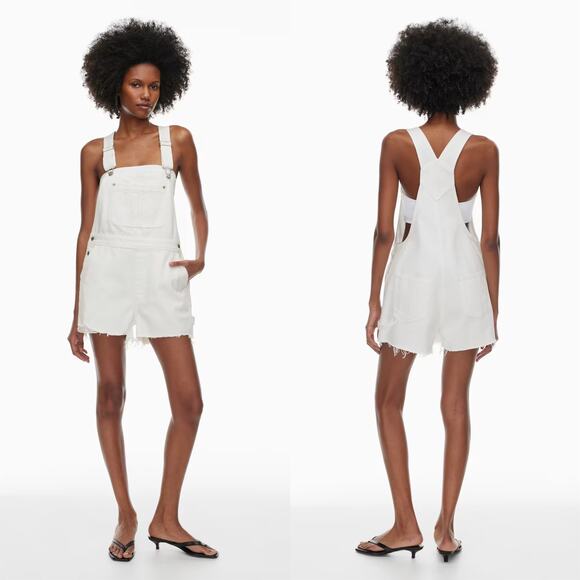 Aritzia Denim - Aritzia Denim Forum The '90s Silvie Baggy Shortall A Little White Lie